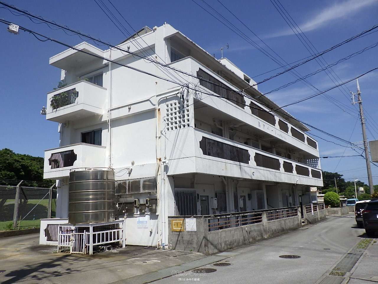 貸家アパート貸してくれる方 島アパート 302号 / 宜野湾市喜友名2丁目 / 2DK / 3階 / 4.3万円の賃貸