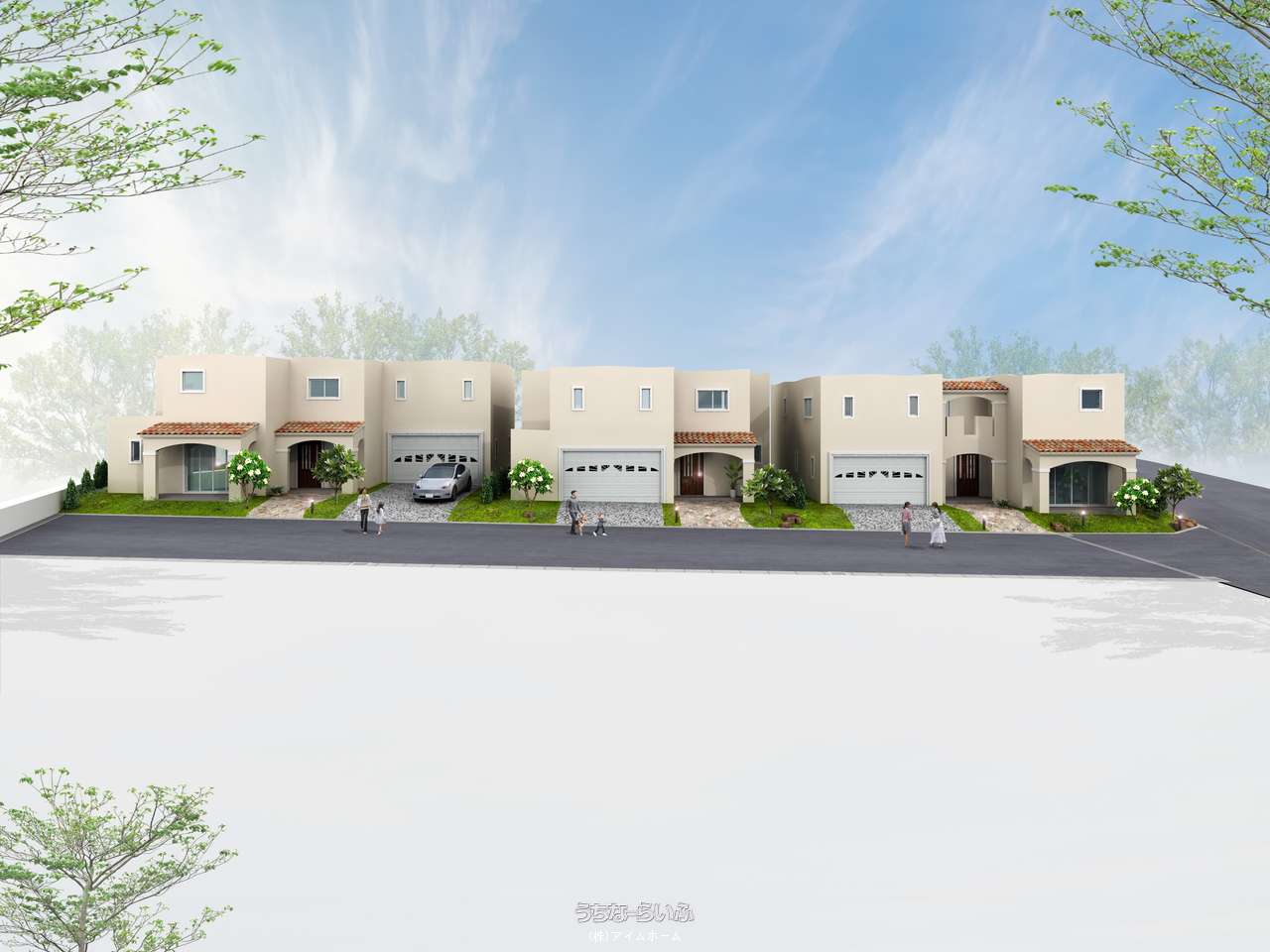 宜野湾市嘉数4丁目 / 274.66m² / 83.08坪 / 1億3,480万円〜1億4,280万