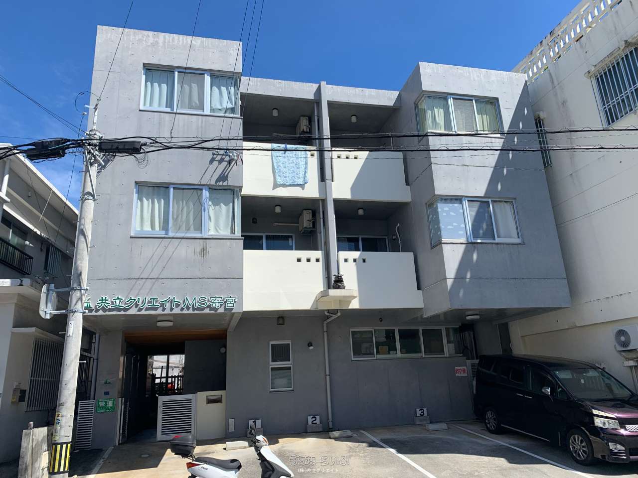 【GUEST】汎用アパート・マンションセット 共立クリエイトMS寄宮 2-A号 / 那覇市寄宮1丁目 / 2LDK / 2階 / 9万円