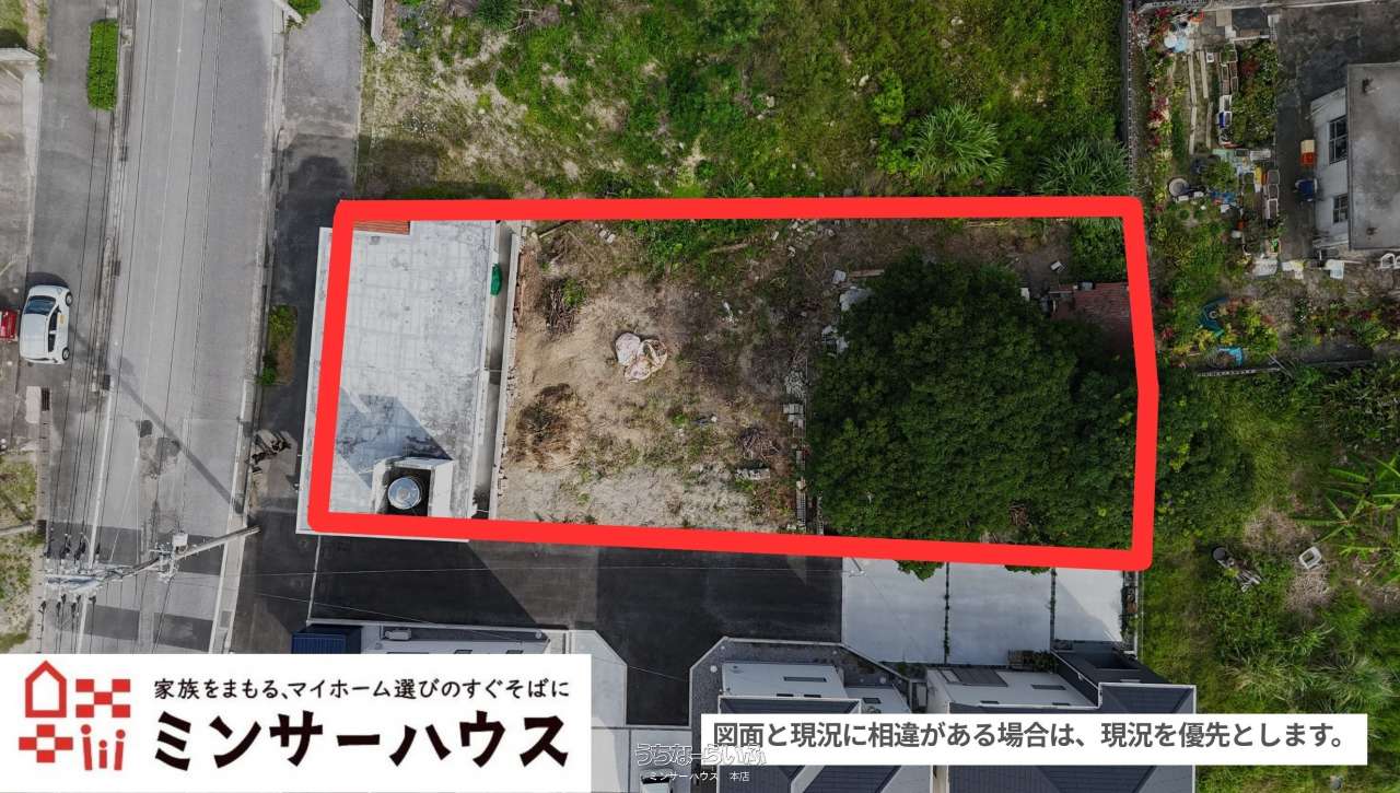 うるま市与那城屋慶名 / 517.1m² / 156.42坪 / 2,190万円の売買土地