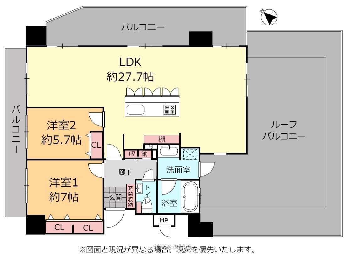 プレサンスロジェ浦添牧港ヴォール / 浦添市牧港1丁目 / 85.99m² /