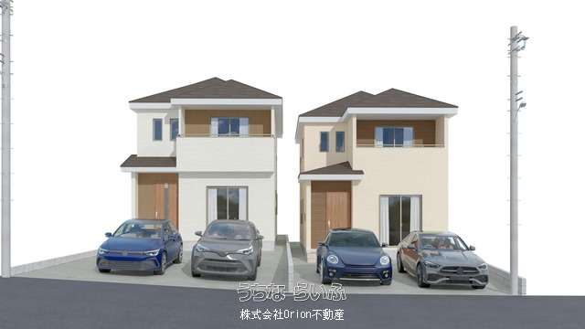 建物外観 : 外観パース（イメージ）