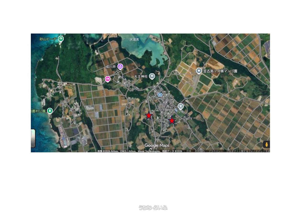 宮古島市平良字西原 / 750m² / 226.87坪 / 1,100万円の売買土地 | 沖縄