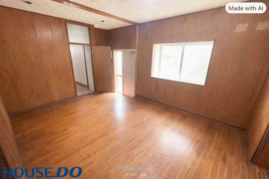 1F室内※AI加工で家具削除しています