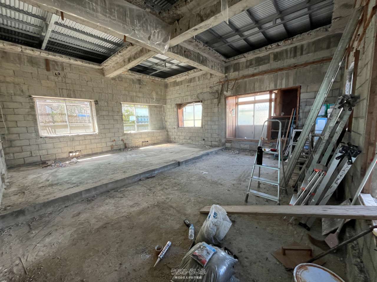 平敷屋ヤード（建物付き） / うるま市勝連平敷屋 / 68.52m² / 20.72坪