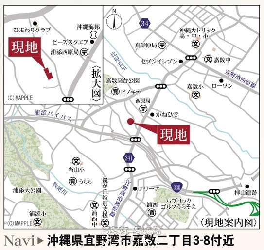 現地地図