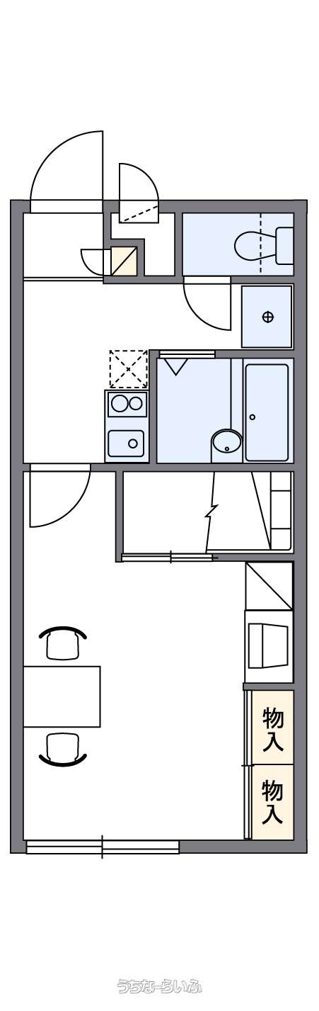 レオパレスサウス小禄 204号
