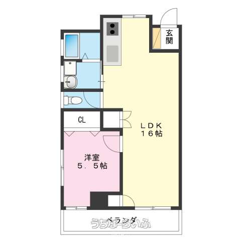 ハッピーハイツ泉崎 202号