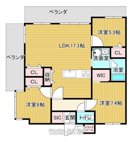 グレイシスメゾン江洲 201号
