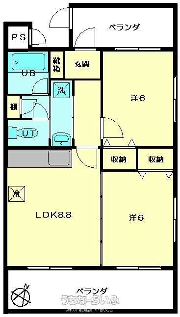 オアシス北谷 201号