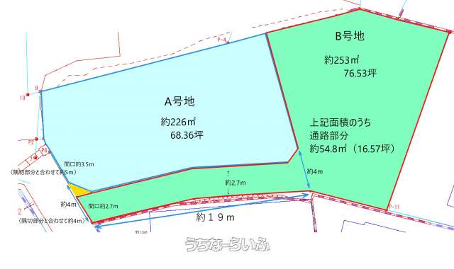 久場川土地【A号地】