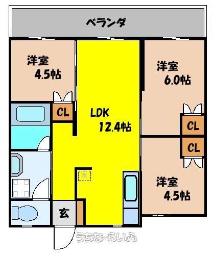 （仮）伊波様共同住宅 302号