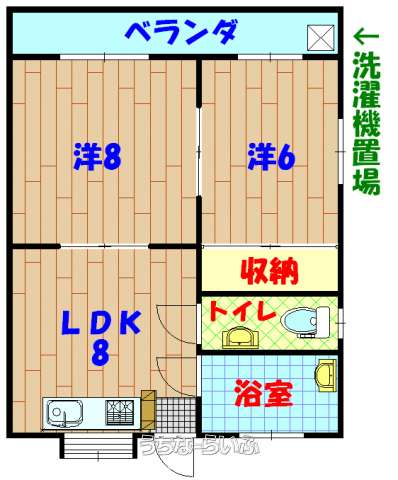 コーポヨナシロ 203号