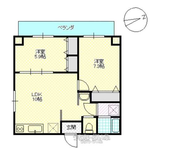 マンションオアシス 303号