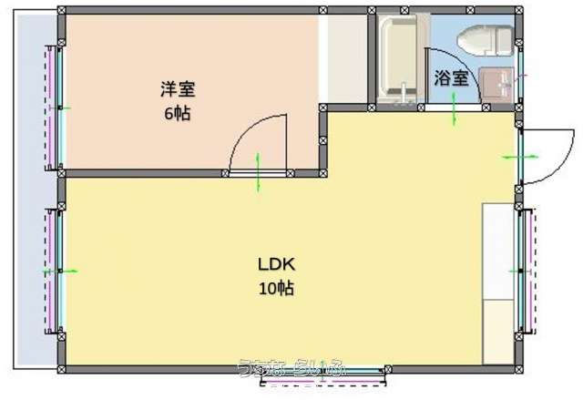 節アパート 202号
