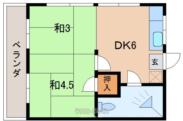 我那覇アパート 2-A号