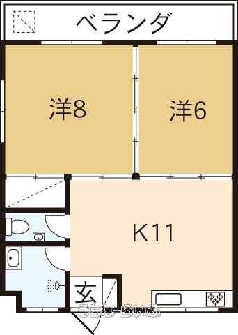 シャトレ賀 201号