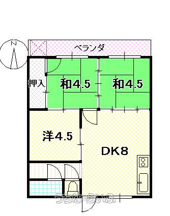 喜納アパート 2-1号