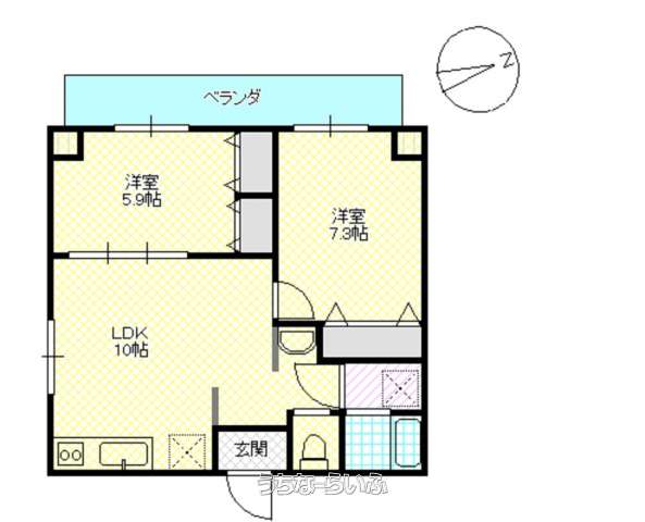 マンションオアシス 303号
