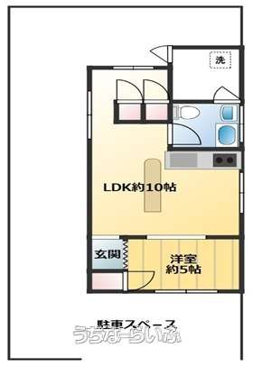 棚原貸家 1階号