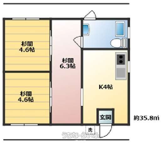 島袋貸家 手前号