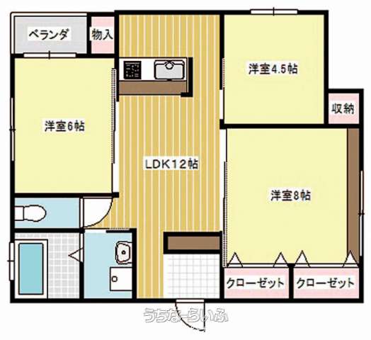 エステート久米 2F号