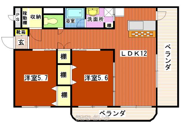 マーサテラスユーシン 402号