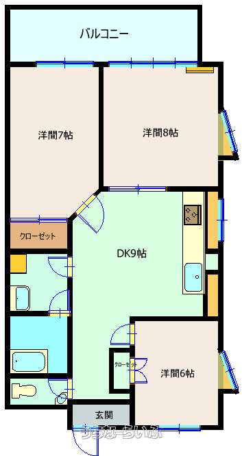 東英マンション 4-D-1号