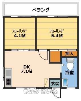 山嵩アパート 103号