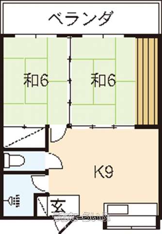 コーポひまわりB棟 205号