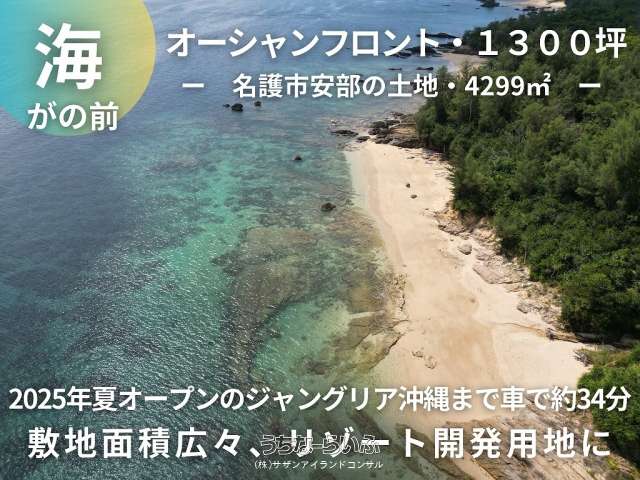 名護市安部大型リゾート用地