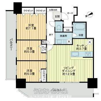 ライオンズ豊見城セントマークス 1201号