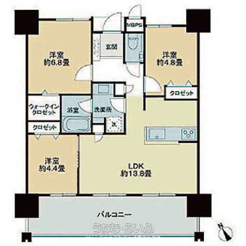 ミルコマンション前田ザ・ビュー 402号