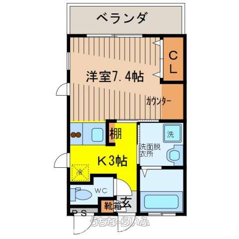 パレスキャッスルＩＩ 201号