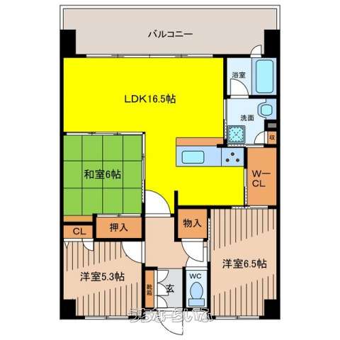 Fステージ豊崎パークフロント 702号