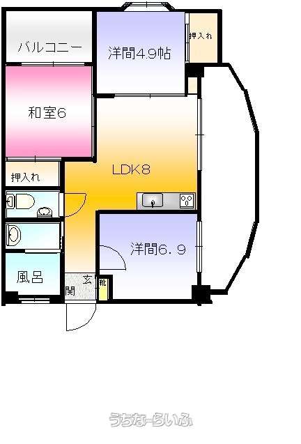 コーポたから 101号