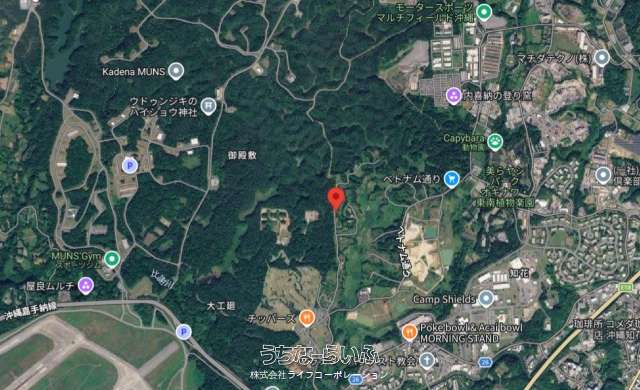 【軍用地】嘉手納弾薬庫地区