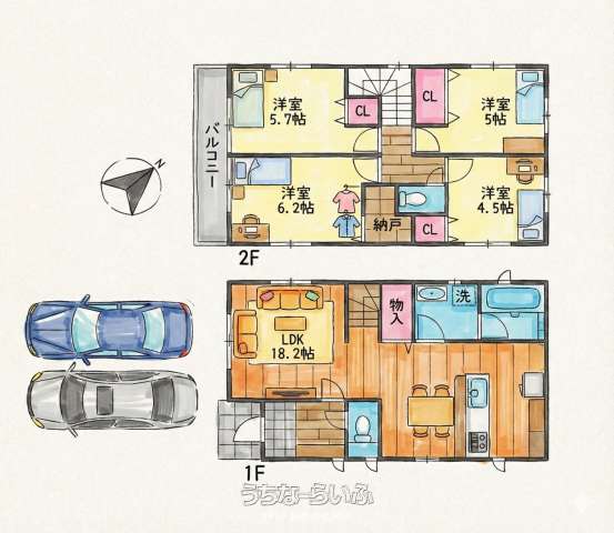●うるま市字上江洲　戸建