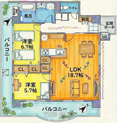 ツインシャトー壺川