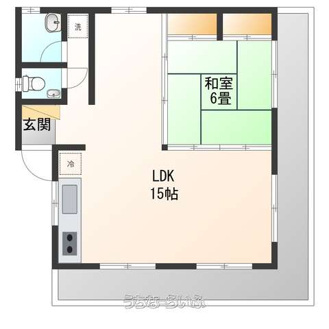 比嘉アパート 3階号