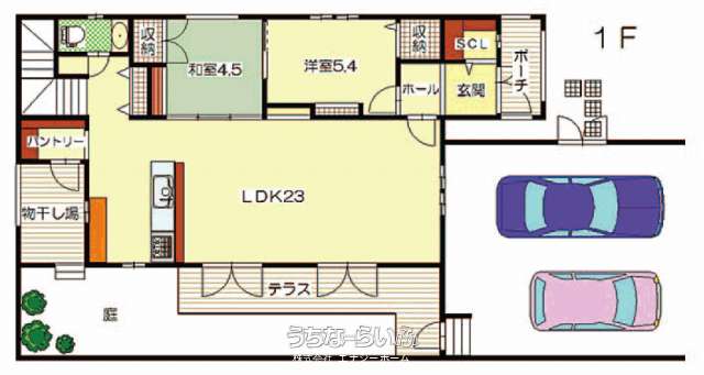 宇栄原一戸建て