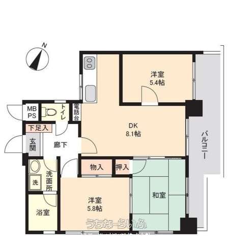 ライオンズマンションコザ 603号