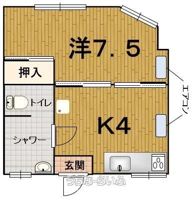 城山荘 Ⅱ 401号