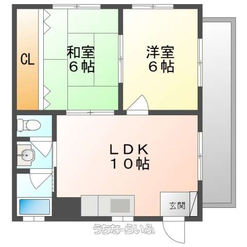 真嘉比ガーデン 105号