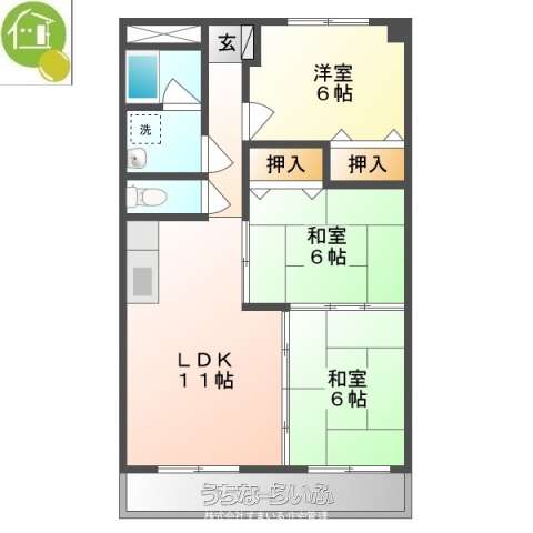 よぎだるまマンション 303号