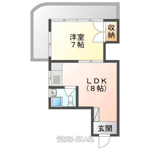 カーザビアンカ 201号