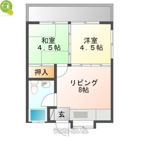 大和コーポB棟 C-7号