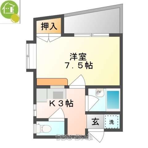 エステート久米 7-D号