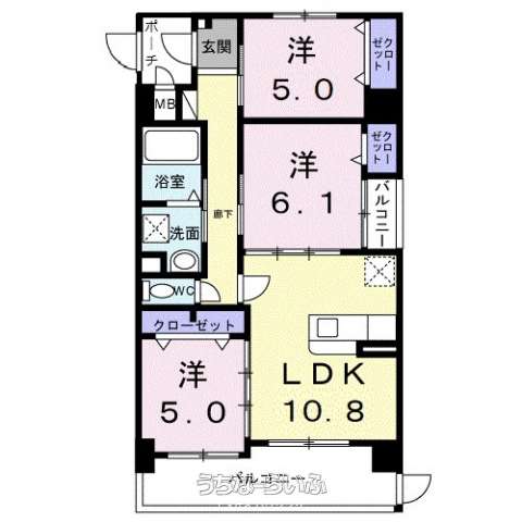 セレノ・カーサ 塩屋 101号