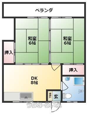 金城アパート 205号